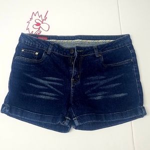 Her Bench Womens Denim Shorts